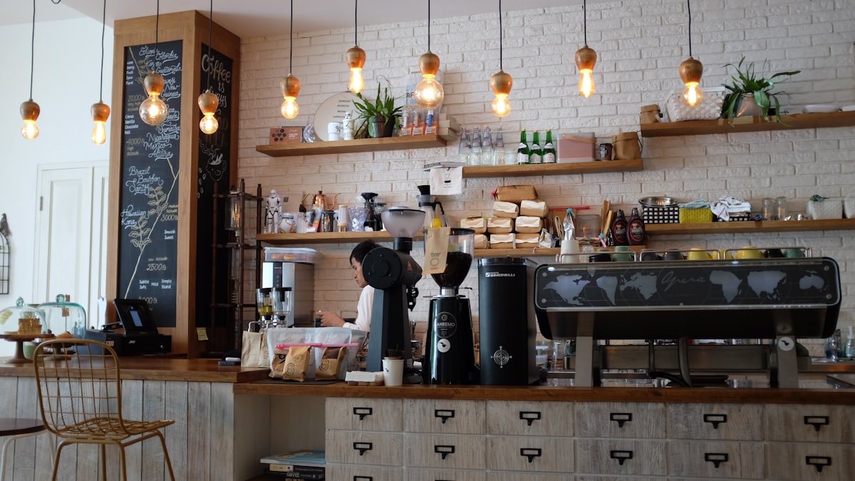 Cozy neighborhood cafe